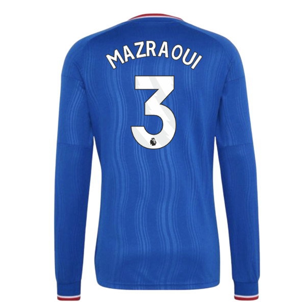 2026/27 Man Utd Long Sleeve Shirt Away Uniform (Kids) (Mazraoui 3)